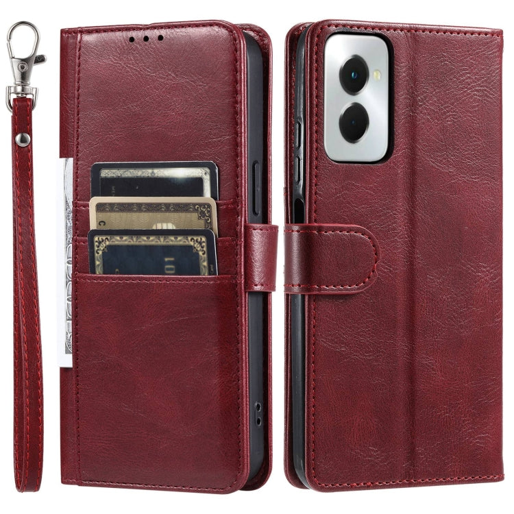 For Motorola Moto G Power 2024 Simple 6-Card Wallet Leather Phone Case