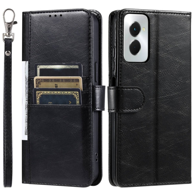 For Motorola Moto G Power 2024 Simple 6-Card Wallet Leather Phone Case