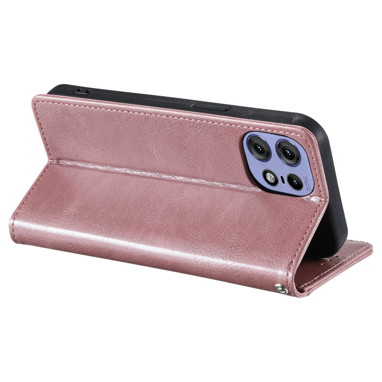 For Motorola Edge 50 Pro Simple 6-Card Wallet Leather Phone Case