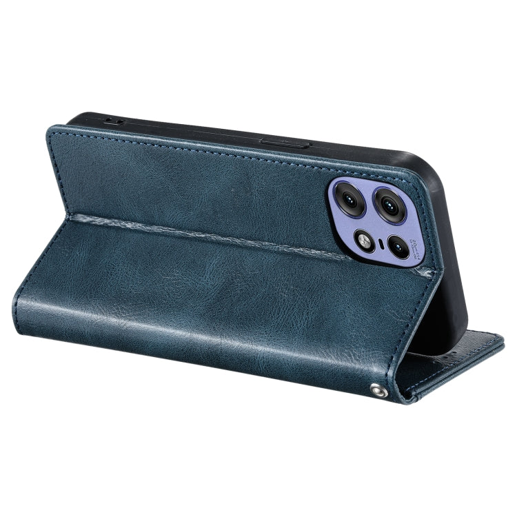 For Motorola Edge 50 Pro Simple 6-Card Wallet Leather Phone Case