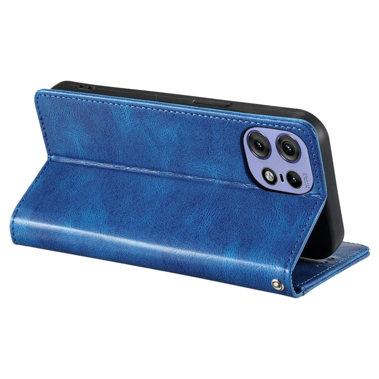 For Motorola Edge 50 Pro Simple 6-Card Wallet Leather Phone Case
