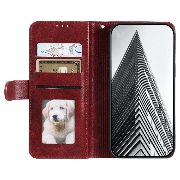 For Motorola Edge 50 Pro Simple 6-Card Wallet Leather Phone Case
