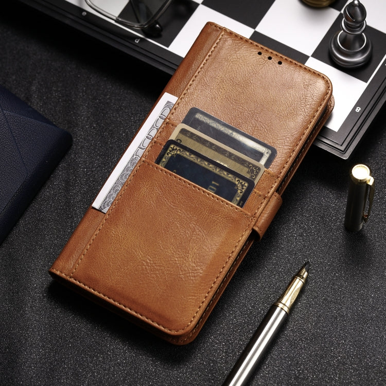 For Motorola Moto E14 Simple 6-Card Wallet Leather Phone Case