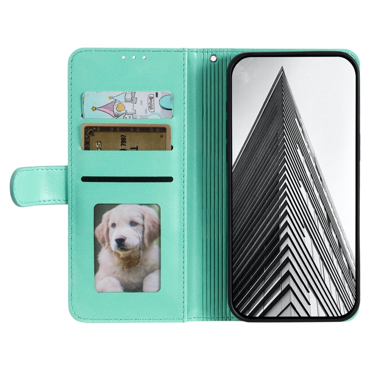 For Motorola Moto E14 Simple 6-Card Wallet Leather Phone Case
