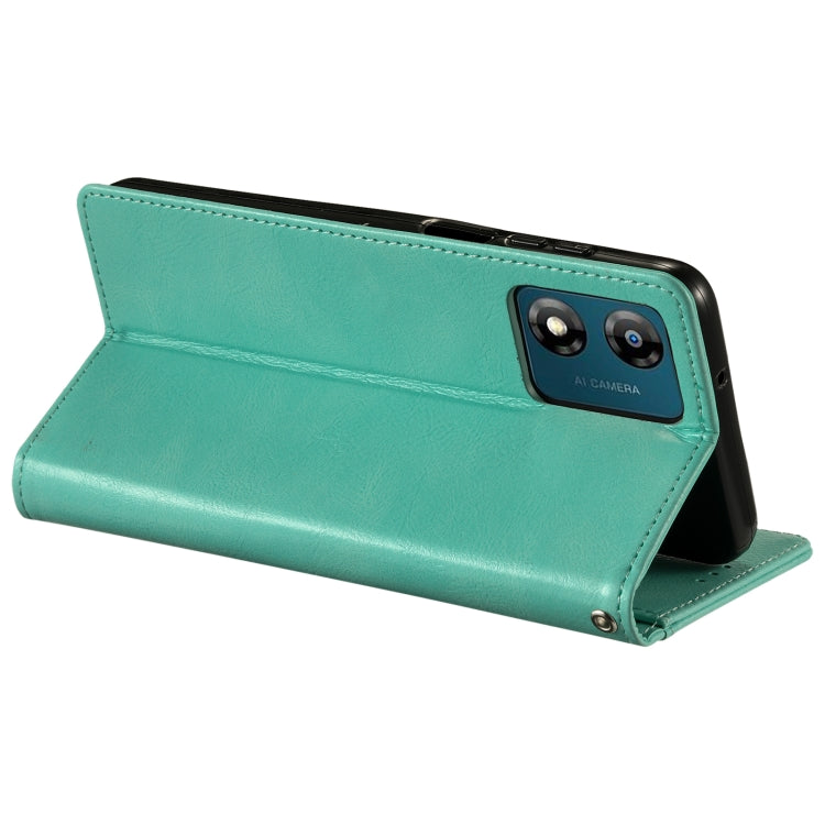 For Motorola Moto E14 Simple 6-Card Wallet Leather Phone Case