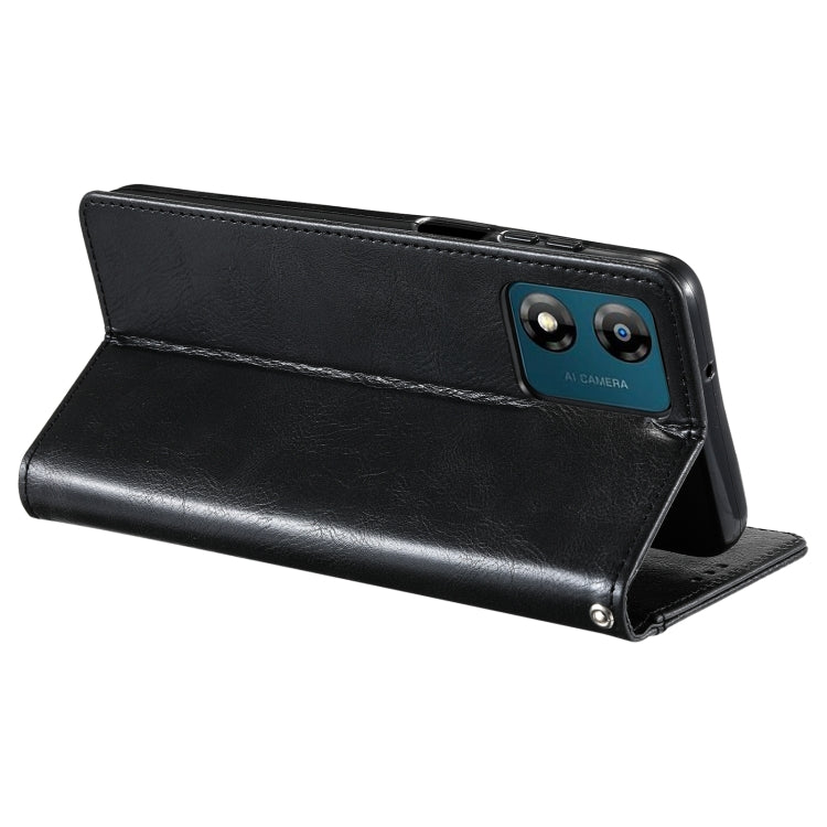 For Motorola Moto E14 Simple 6-Card Wallet Leather Phone Case
