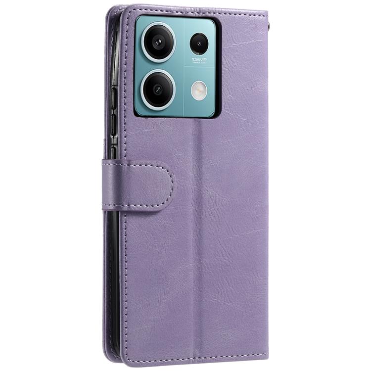 For Motorola Edge 60 Fusion Simple 6-Card Wallet Leather Phone Case