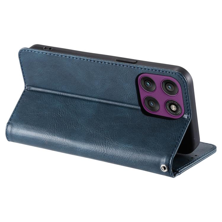 For Motorola Edge 60 Pro Simple 6-Card Wallet Leather Phone Case