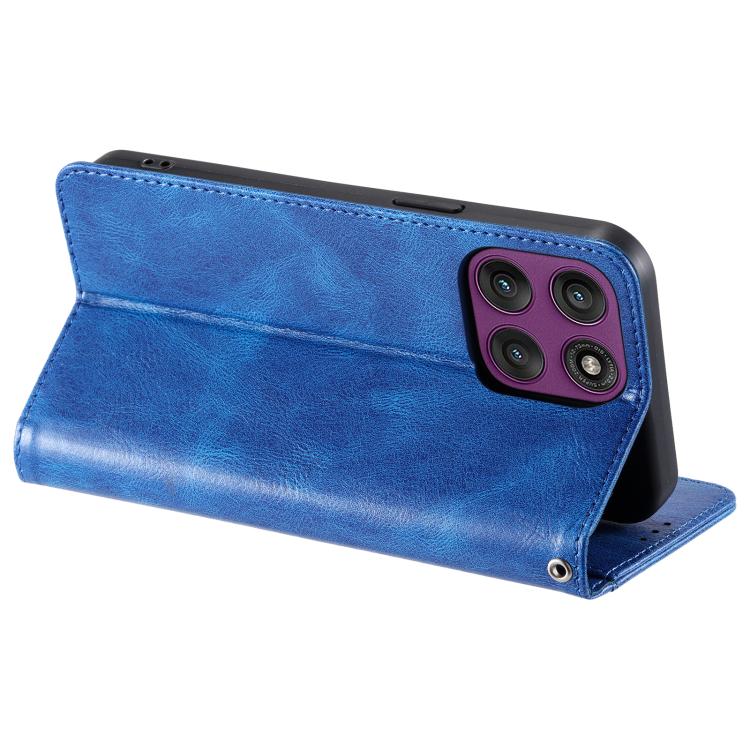 For Motorola Edge 60 Pro Simple 6-Card Wallet Leather Phone Case