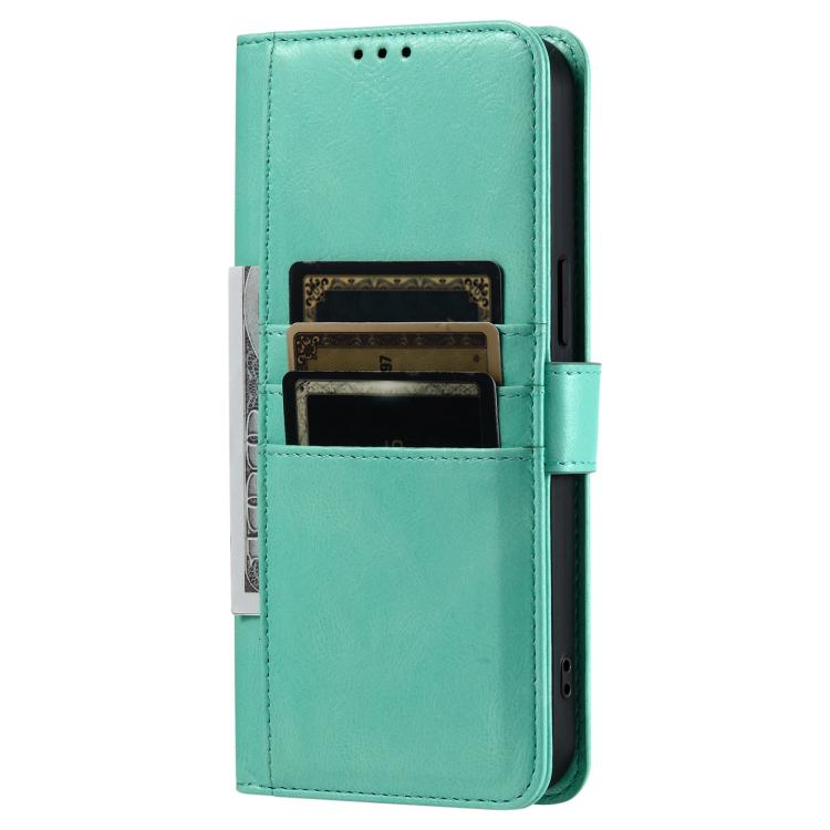 For Motorola Edge 60 Pro Simple 6-Card Wallet Leather Phone Case