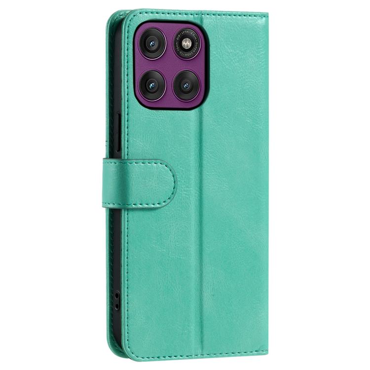 For Motorola Edge 60 Pro Simple 6-Card Wallet Leather Phone Case