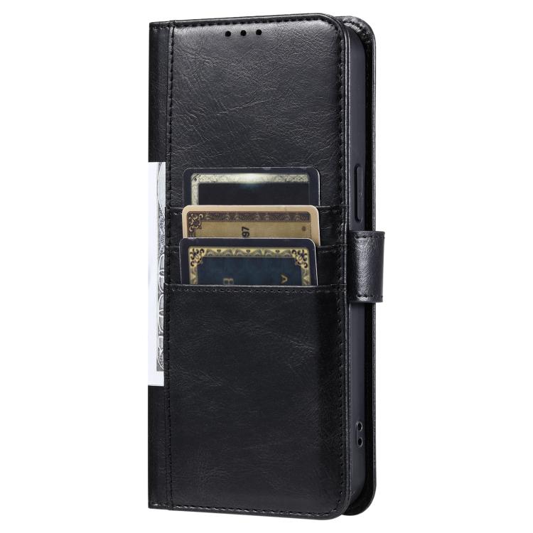 For Motorola Edge 60 Pro Simple 6-Card Wallet Leather Phone Case