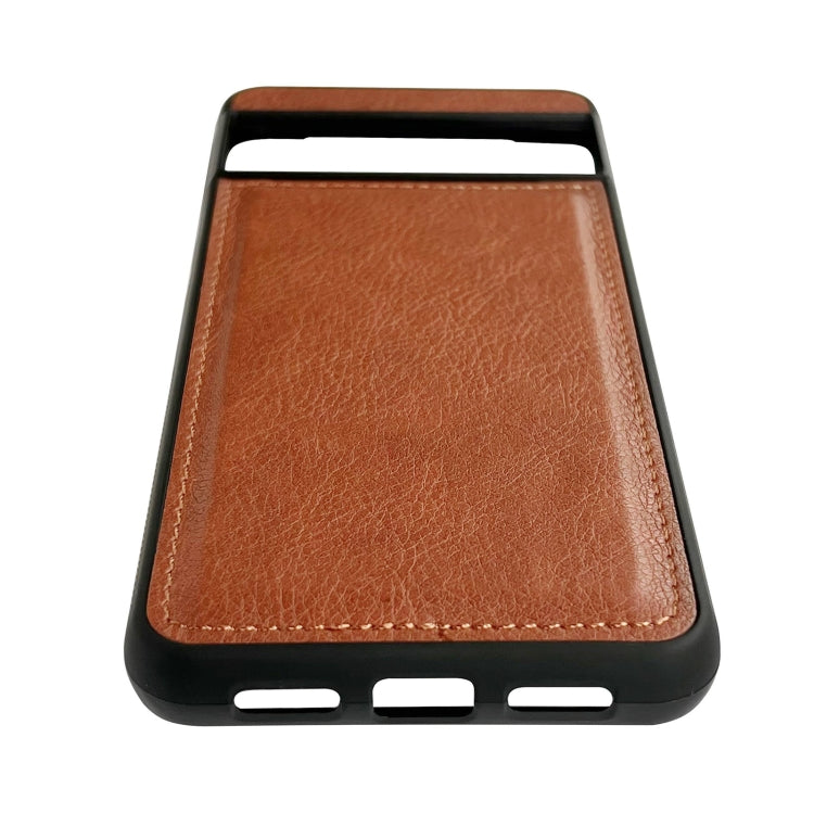 For Google Pixel 7a Cowhide Texture Back Cover Phone Case