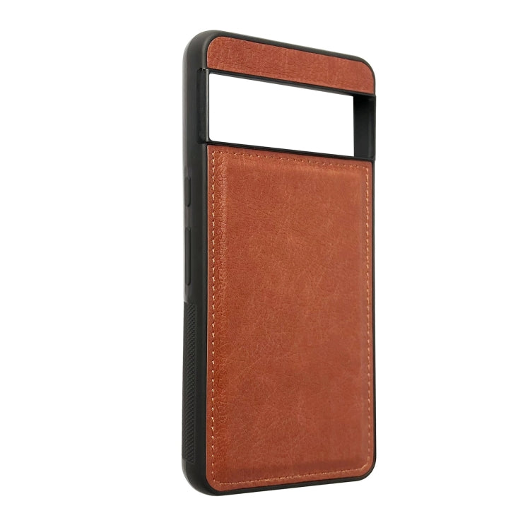 For Google Pixel 6 Cowhide Texture Back Cover Phone Case