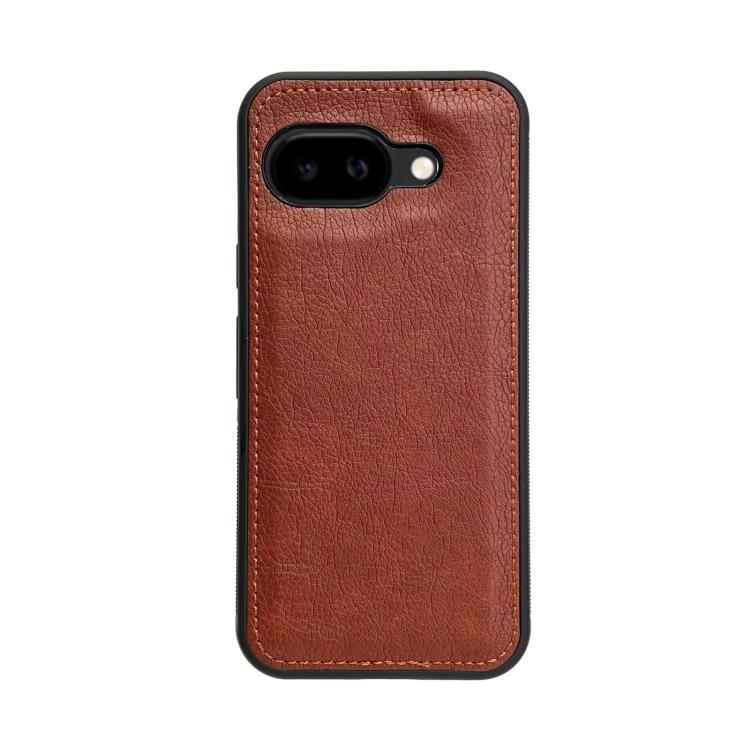 For Google Pixel 9a Cowhide Texture Back Cover Phone Case