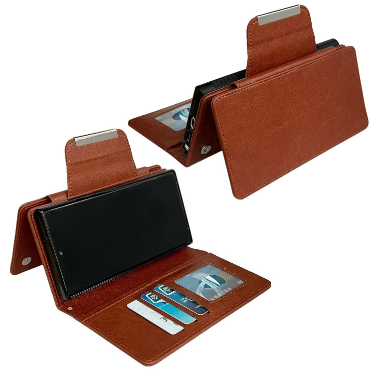 For Google Pixel 8a Multifunctional 7-Card Wallet Leather Phone Case