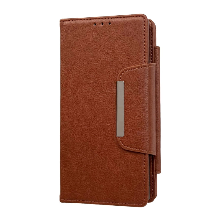 For Google Pixel 7 Pro Multifunctional 7-Card Wallet Leather Phone Case