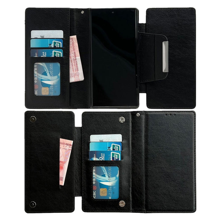 For Google Pixel 6 Pro Multifunctional 7-Card Wallet Leather Phone Case