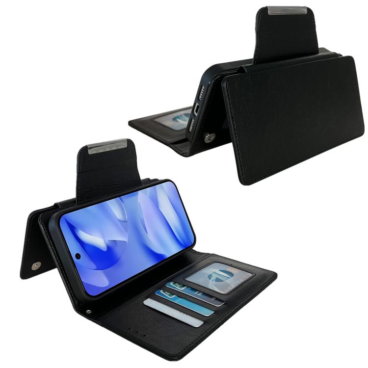 For Google Pixel 9a Multifunctional 7-Card Wallet Leather Phone Case