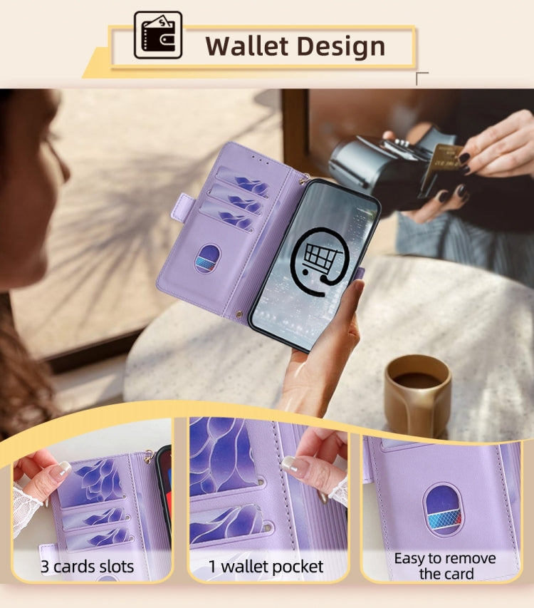 For iPhone 15 Pro Max Crossbody Chain Leather Phone Case