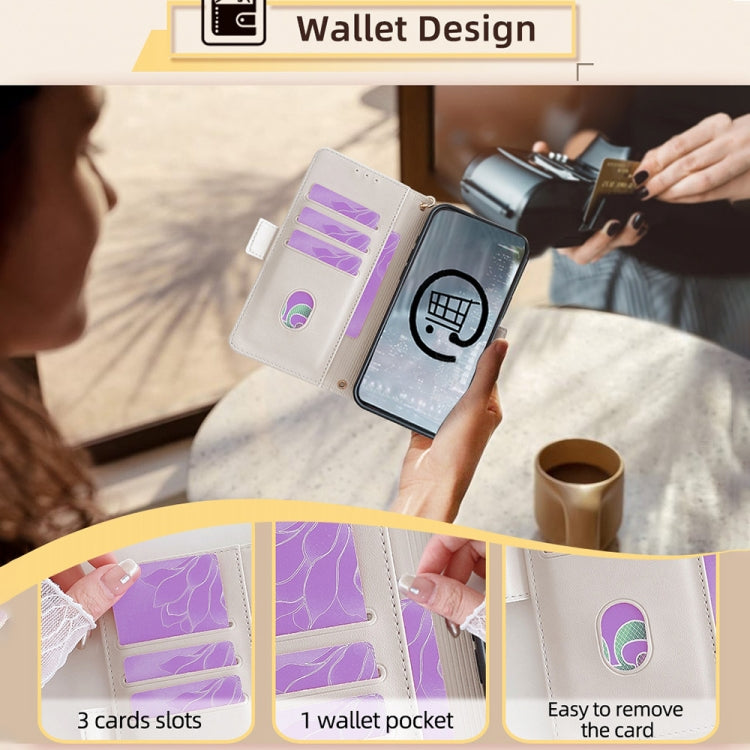 For iPhone 15 Plus Crossbody Chain Leather Phone Case