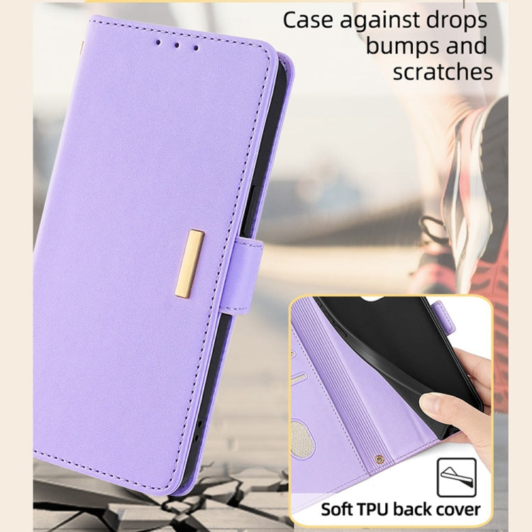 For iPhone 14 Crossbody Chain Leather Phone Case