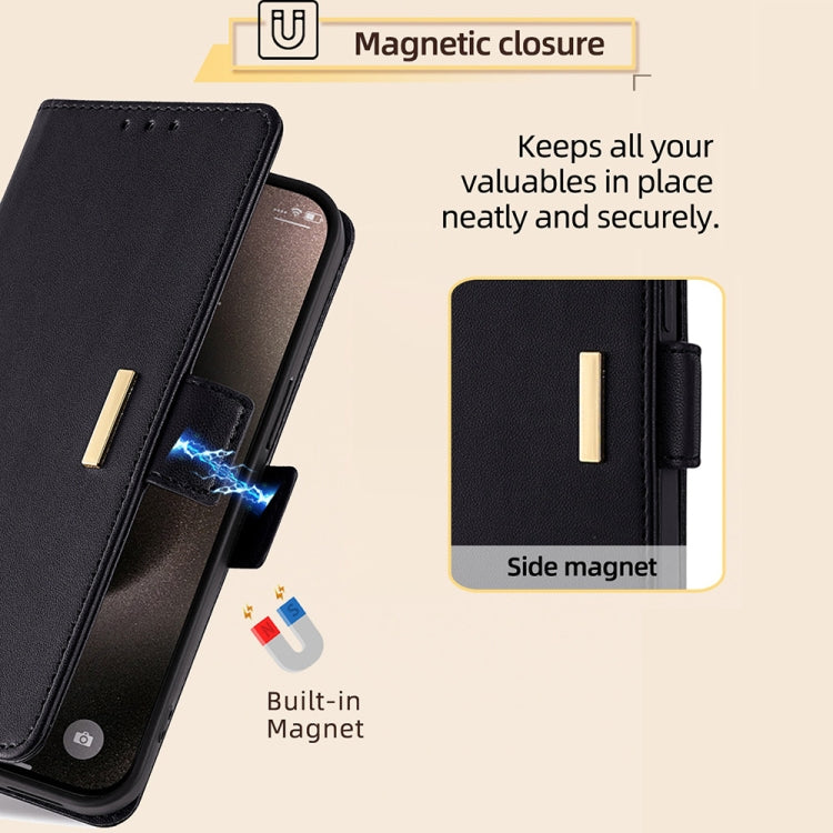 For iPhone 13 Crossbody Chain Leather Phone Case