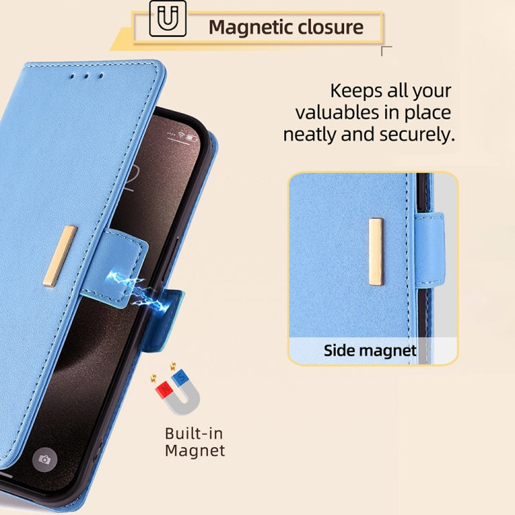 For iPhone 13 Crossbody Chain Leather Phone Case