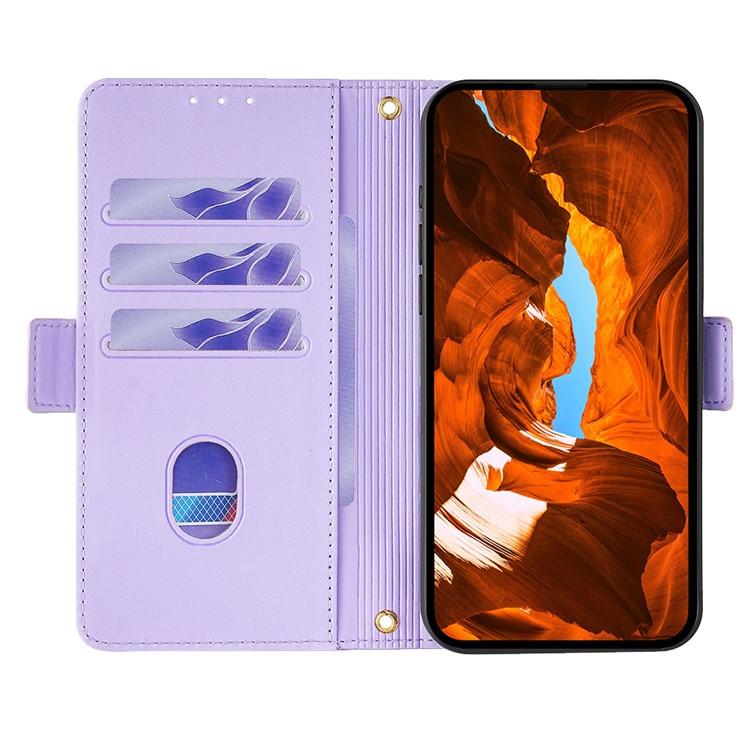 For iPhone 17 Crossbody Chain Leather Phone Case