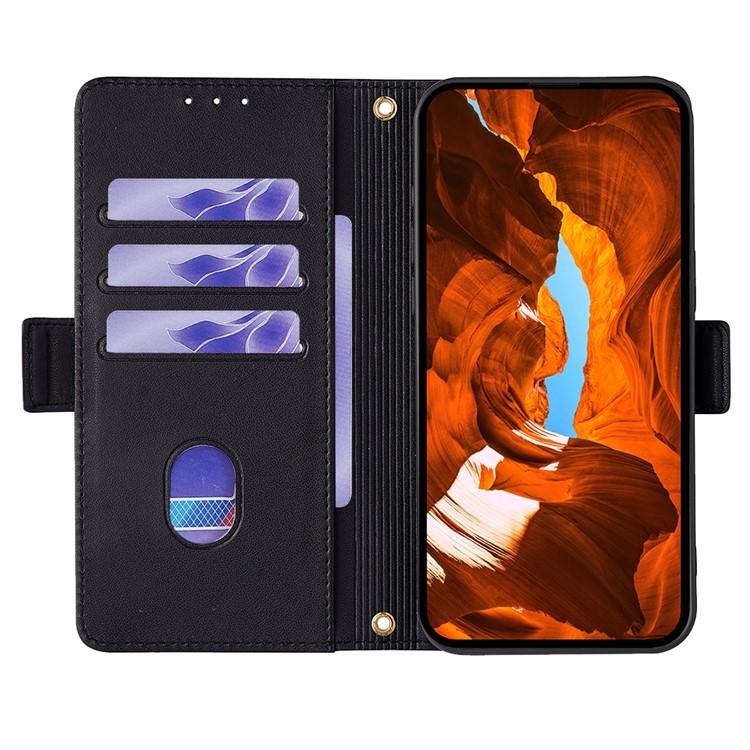 For iPhone Air Crossbody Chain Leather Phone Case