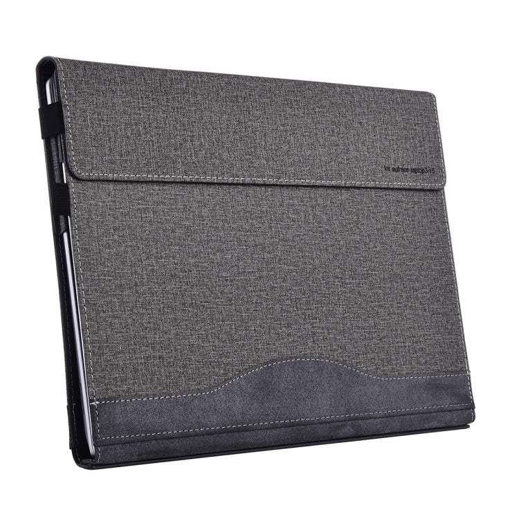For Lenovo ThinkPad X1 Yoga Gen 6 Cloth Texture Laptop Leather Protective Case