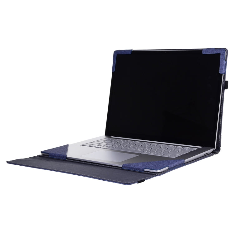 For Lenovo ThinkPad X1 Yoga Gen 6 Cloth Texture Laptop Leather Protective Case