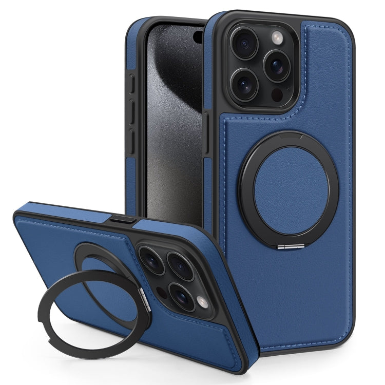 For iPhone 15 Pro Yashi 360 Degree Rotating MagSafe Bracket Phone Case