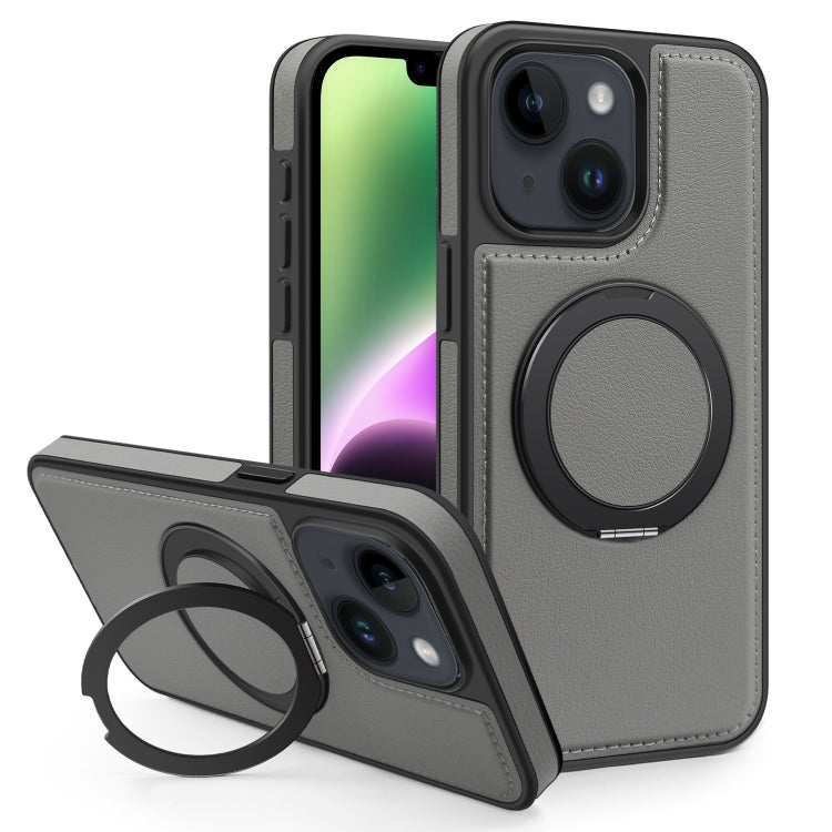 For iPhone 14 Yashi 360 Degree Rotating MagSafe Bracket Phone Case