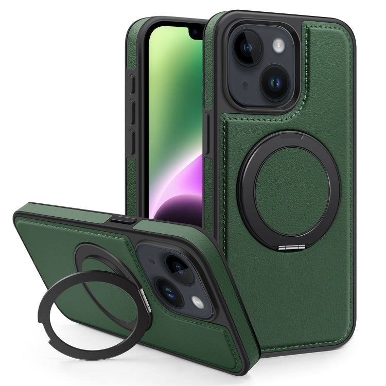 For iPhone 14 Yashi 360 Degree Rotating MagSafe Bracket Phone Case