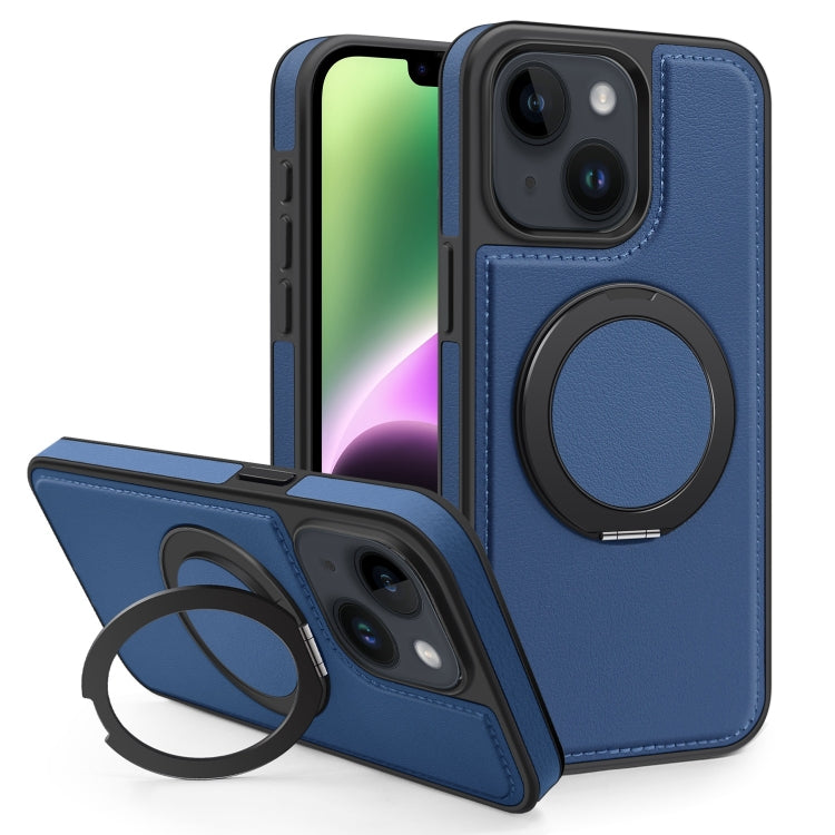 For iPhone 14 Yashi 360 Degree Rotating MagSafe Bracket Phone Case