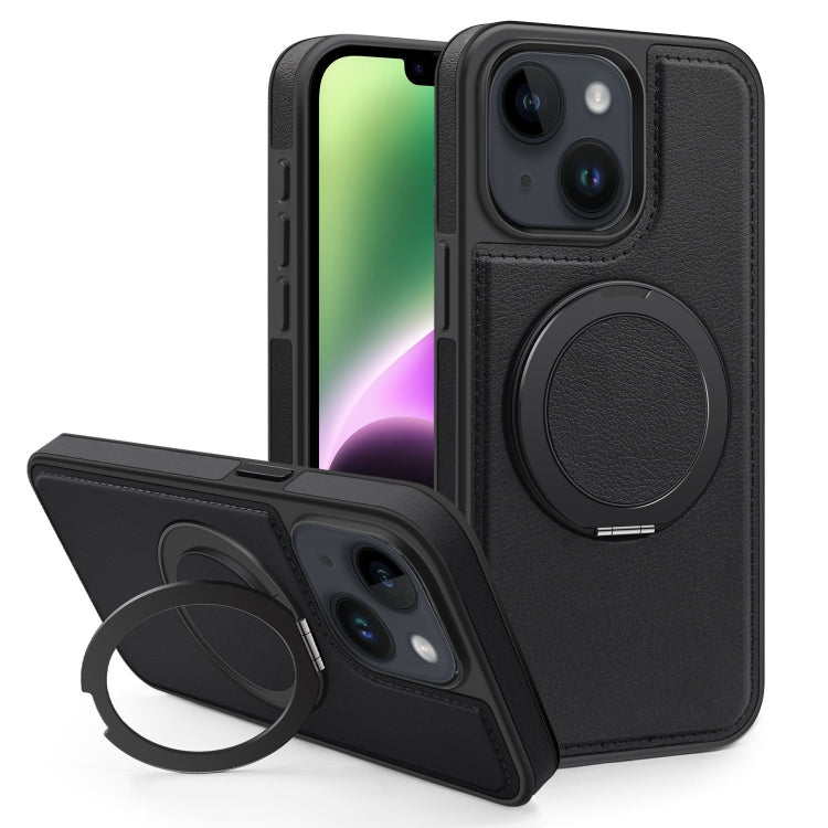 For iPhone 14 Yashi 360 Degree Rotating MagSafe Bracket Phone Case