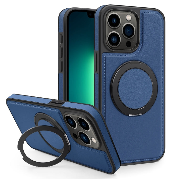For iPhone 13 Pro Max Yashi 360 Degree Rotating MagSafe Bracket Phone Case