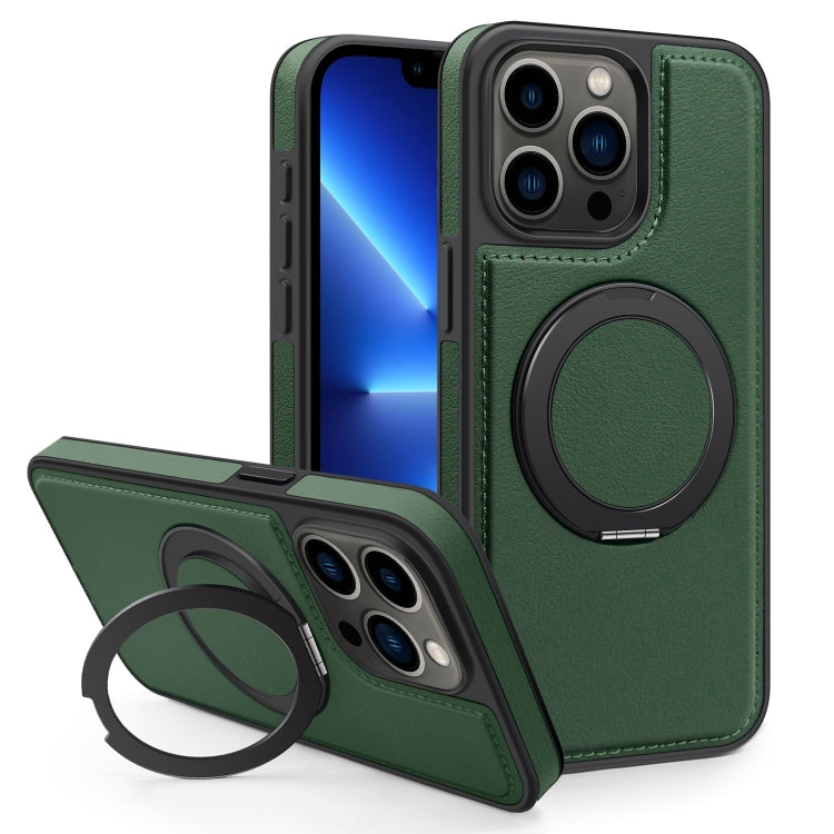 For iPhone 13 Pro Yashi 360 Degree Rotating MagSafe Bracket Phone Case