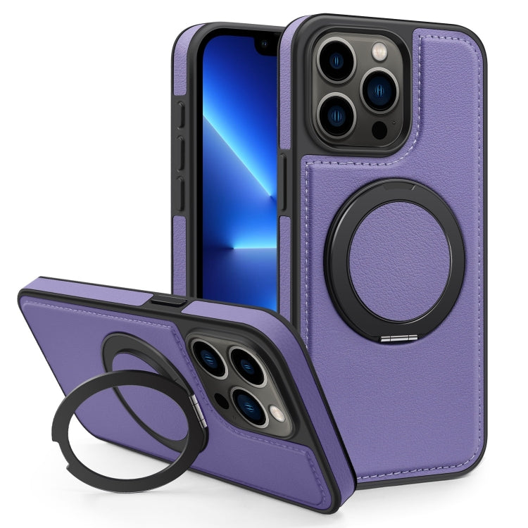 For iPhone 13 Pro Yashi 360 Degree Rotating MagSafe Bracket Phone Case