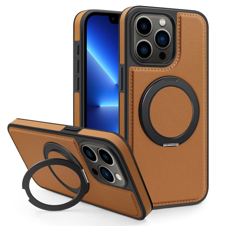 For iPhone 13 Pro Yashi 360 Degree Rotating MagSafe Bracket Phone Case