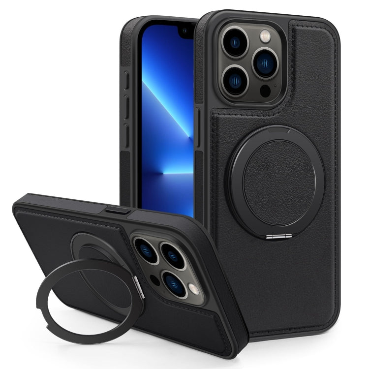For iPhone 13 Pro Yashi 360 Degree Rotating MagSafe Bracket Phone Case