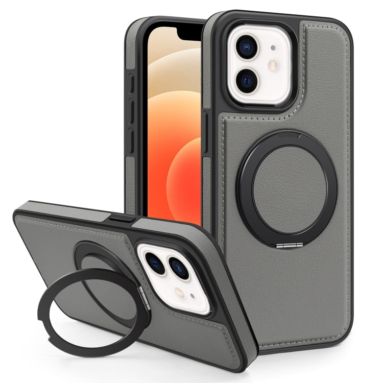 For iPhone 12 Yashi 360 Degree Rotating MagSafe Bracket Phone Case