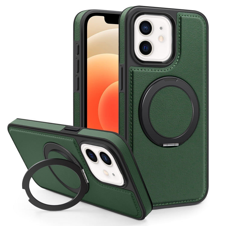 For iPhone 12 Yashi 360 Degree Rotating MagSafe Bracket Phone Case