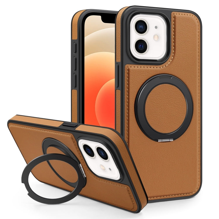 For iPhone 12 Yashi 360 Degree Rotating MagSafe Bracket Phone Case