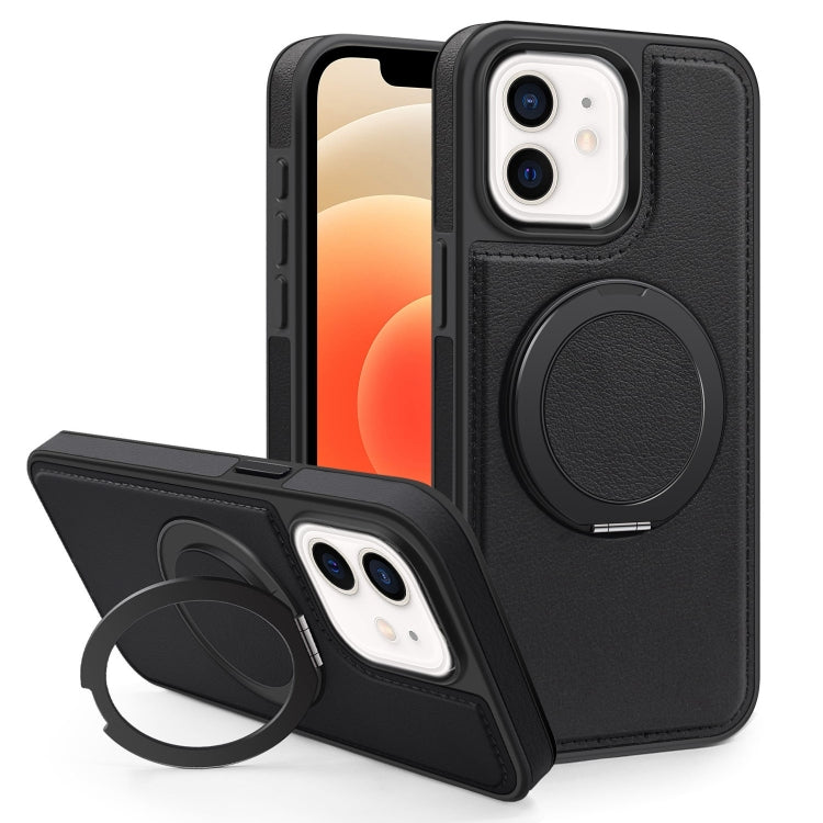 For iPhone 12 Yashi 360 Degree Rotating MagSafe Bracket Phone Case