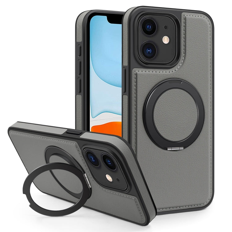 For iPhone 11 Yashi 360 Degree Rotating MagSafe Bracket Phone Case