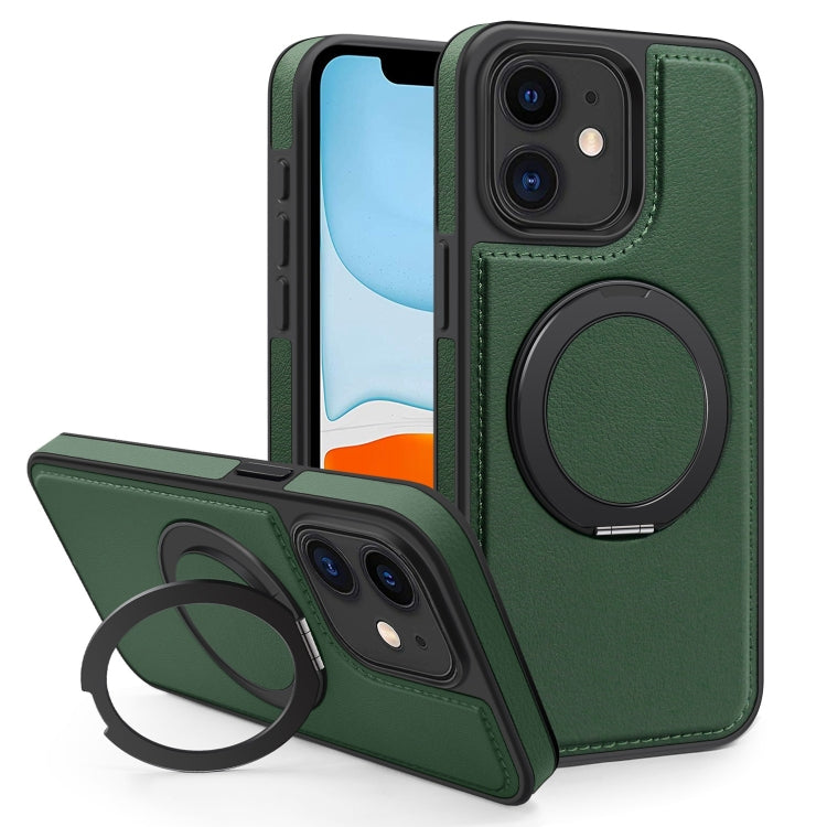 For iPhone 11 Yashi 360 Degree Rotating MagSafe Bracket Phone Case