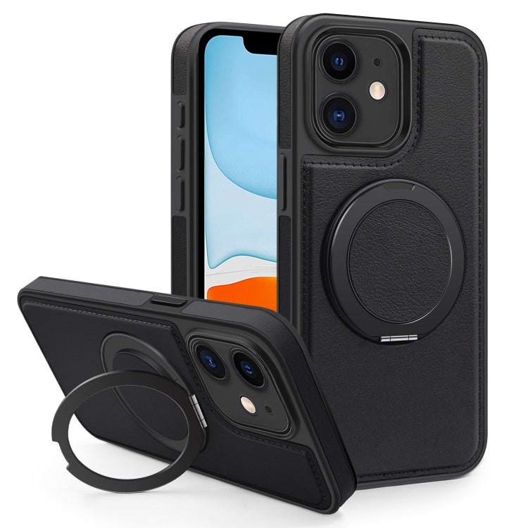 For iPhone 11 Yashi 360 Degree Rotating MagSafe Bracket Phone Case