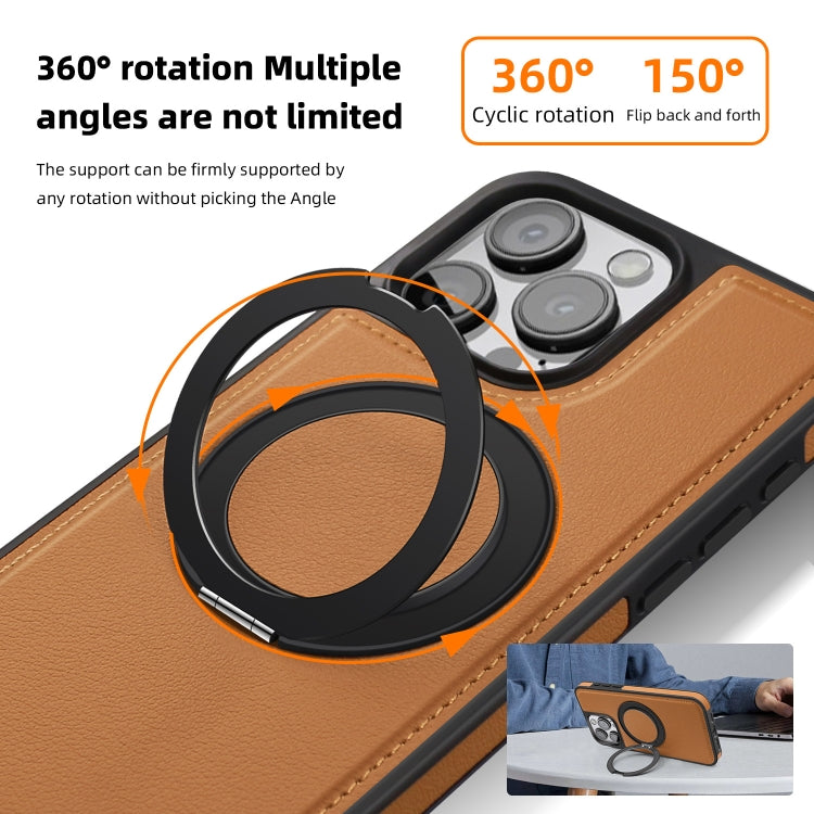 For iPhone 13 Pro Yashi 360 Degree Rotating MagSafe Bracket Phone Case